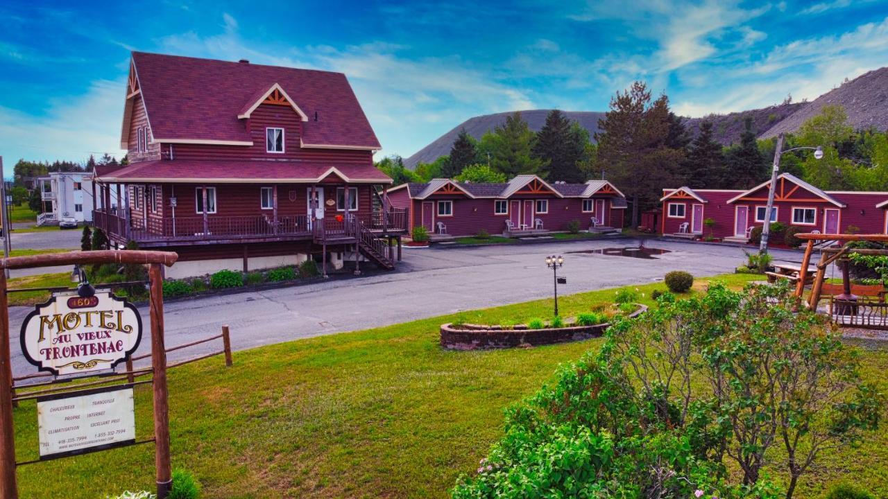 Motel Au Vieux Frontenac Thetford Mines Esterno foto
